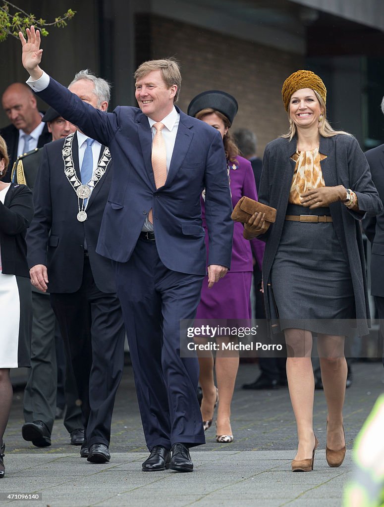 King Willem-Alexander and Queen Maxima of The Netherlands Attend 200 Year Kingdom Celebrations