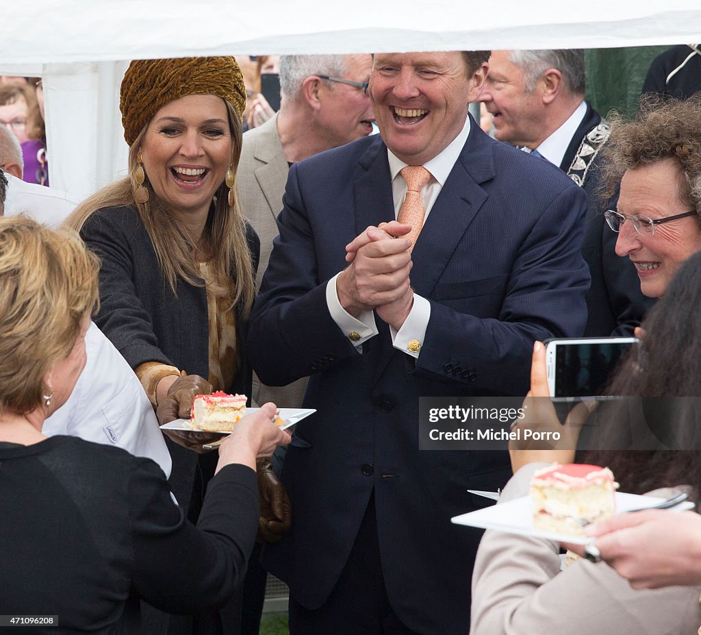 King Willem-Alexander and Queen Maxima of The Netherlands Attend 200 Year Kingdom Celebrations