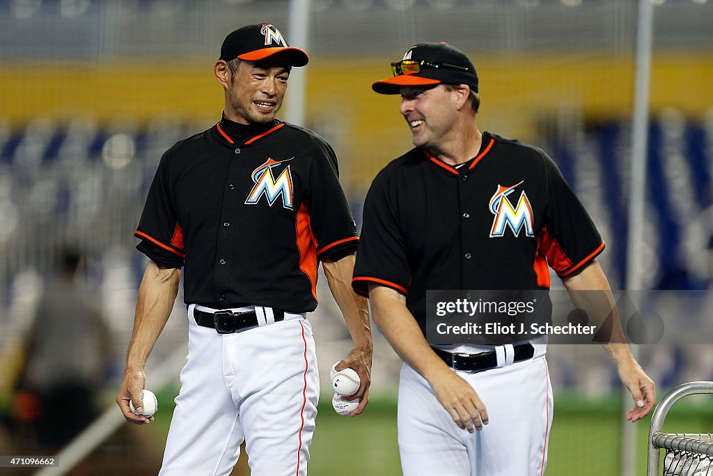 Washington Nationals v Miami Marlins