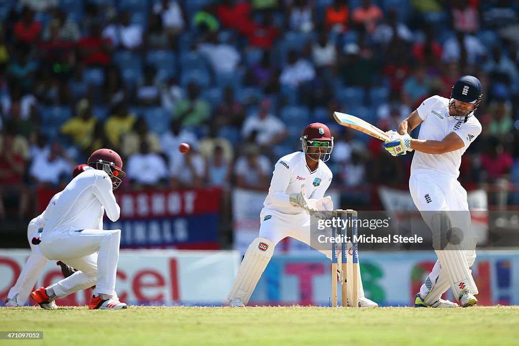 West Indies v England - 2nd Test: Day Five