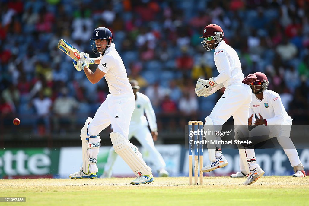 West Indies v England - 2nd Test: Day Five