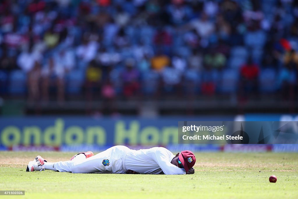 West Indies v England - 2nd Test: Day Five