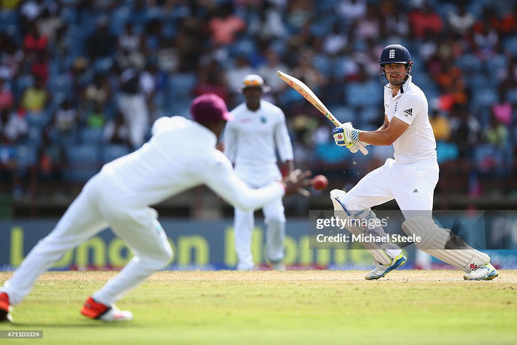 West Indies v England - 2nd Test: Day Five