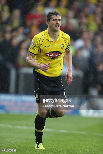 John Mousinho of Burton Albion in action during the Sky Bet League Two match between Burton Albion and Northampton Town at Pirelli Stadium on April...