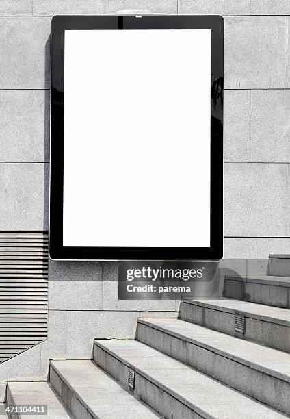 billboard series - vertical billboard stock pictures, royalty-free photos & images