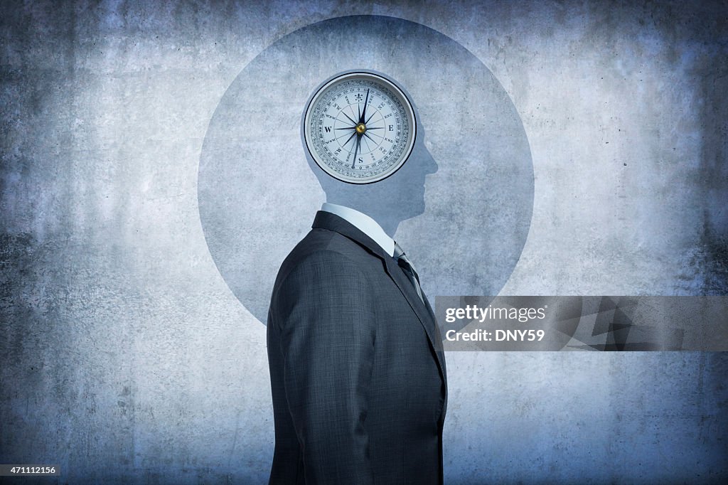 Ethik compass Konzept