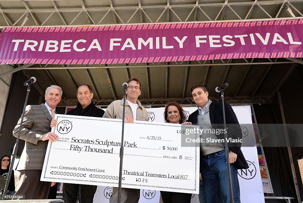 Family Festival Street Fair - 2015 Tribeca Film Festival