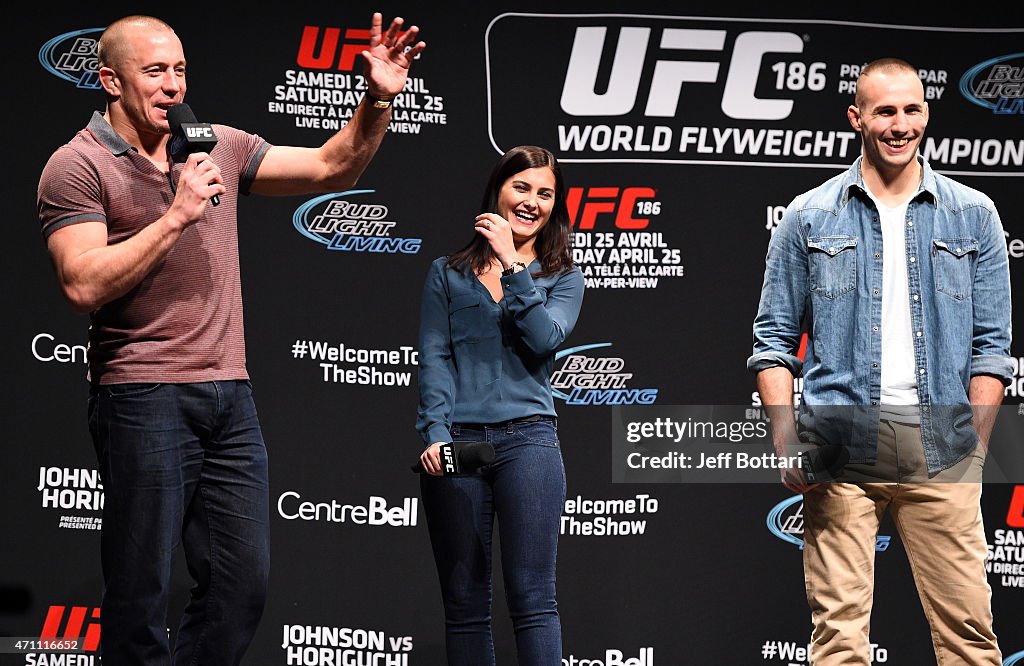 UFC 186 Weigh-in