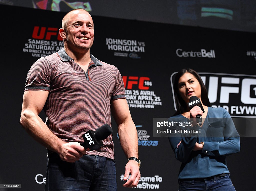 UFC 186 Weigh-in