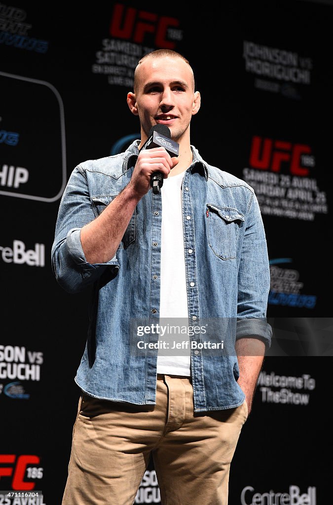 UFC 186 Weigh-in