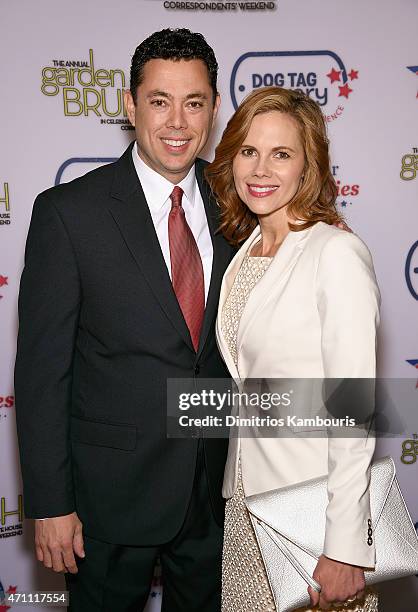 Congressman Jason Chaffetz and Julie Chaffetz attend the 2015 Annual Garden Brunch at the Beall-Washington House on April 25, 2015 in Washington, DC.