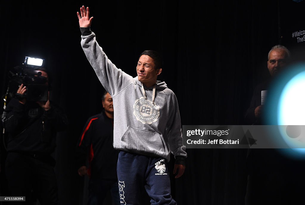 UFC 186 Weigh-in