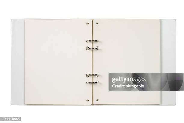 photo album - blank photo album stock pictures, royalty-free photos & images