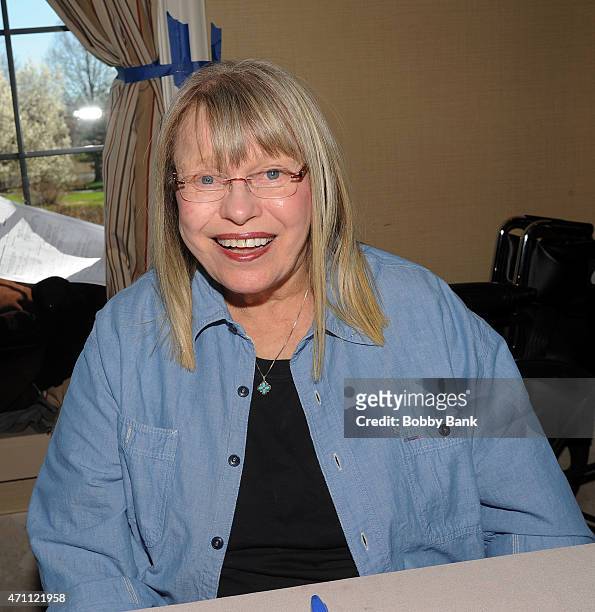 Louise Lasser attends day 2 of the Chiller Theater Expo at Sheraton Parsippany Hotel on April 25, 2015 in Parsippany, New Jersey.