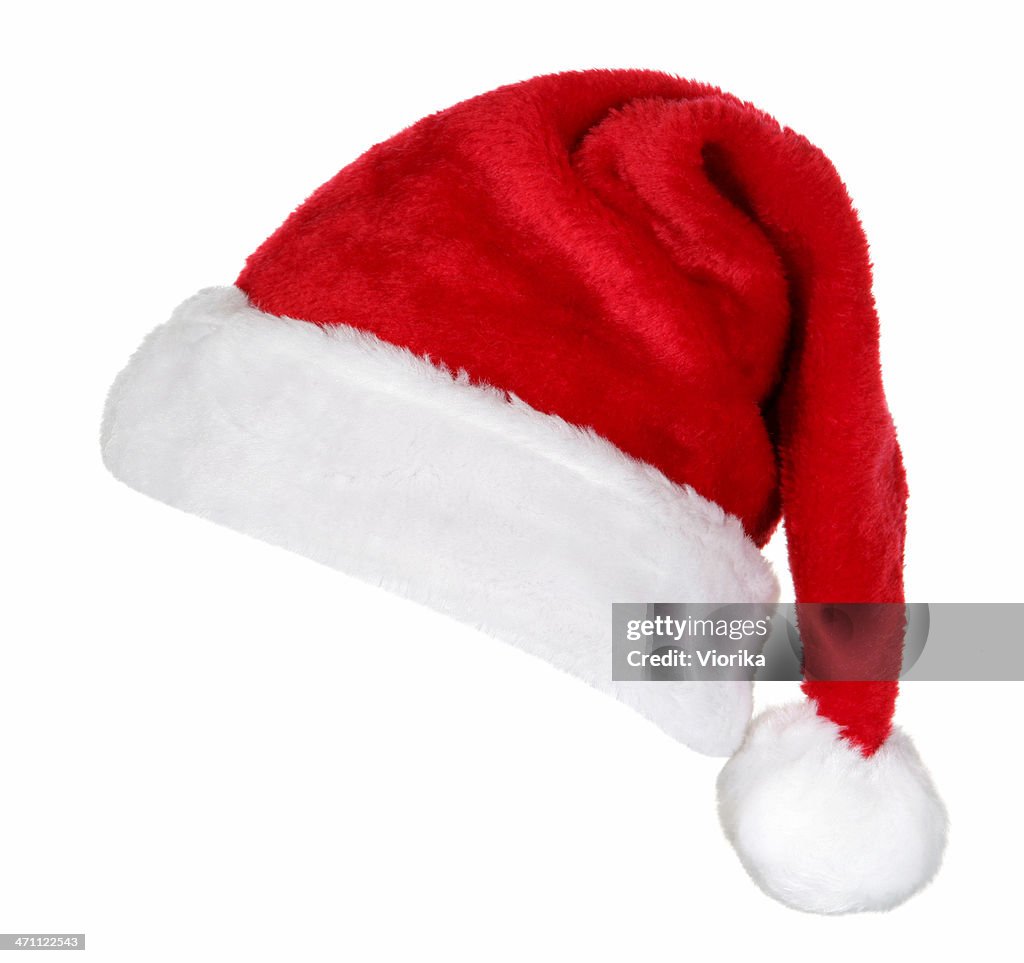 Chapéu de Papai Noel (em branco)