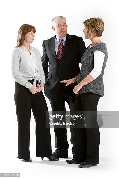 business concerns - male with group of females stock pictures, royalty-free photos & images