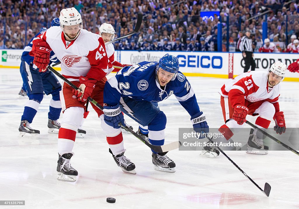 Detroit Red Wings v Tampa Bay Lightning - Game Five