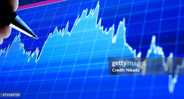 stock chart - exchange rate bildbanksfoton och bilder