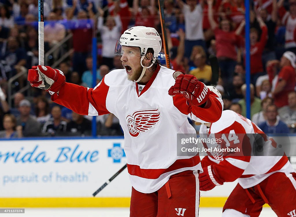 Detroit Red Wings v Tampa Bay Lightning - Game Five