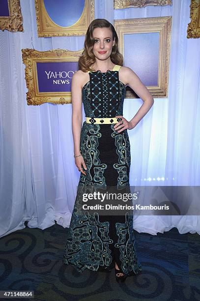 Gillian Jacobs attends the Yahoo News/ABC News White House Correspondents' dinner reception pre-party at the Washington Hilton on Saturday, April 25,...