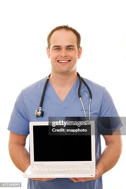 Doctor Computer Without Background 102 Doctor Computer Blank Screen Stock Photos, High-Res Pictures, and ...