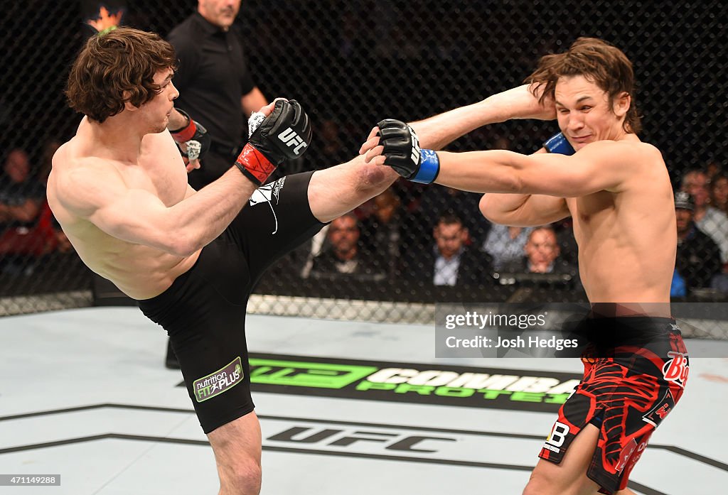 UFC 186: Aubin-Mercier v Michaud