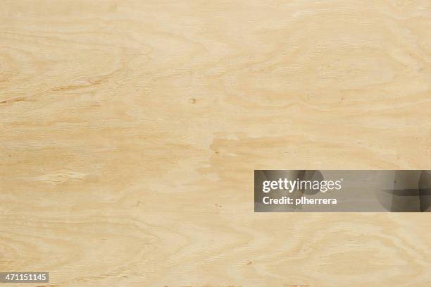 horizontal sheet of natural colored plywood - plywood stock pictures, royalty-free photos & images