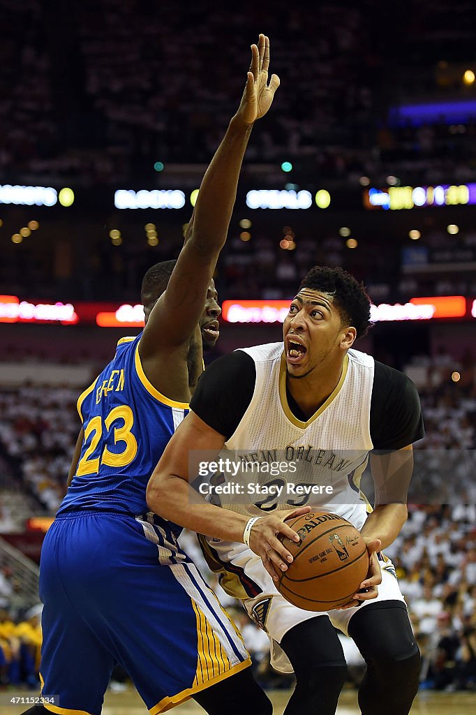 Golden State Warriors v New Orleans Pelicans - Game Four