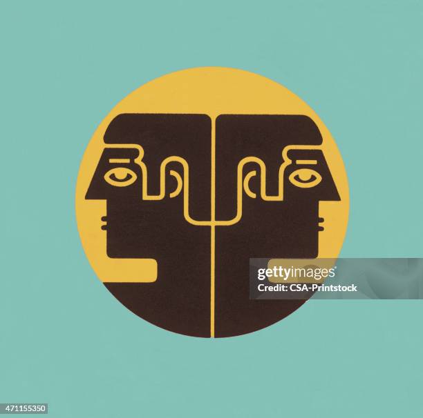 gemini-schild - felsmalerei stock-grafiken, -clipart, -cartoons und -symbole