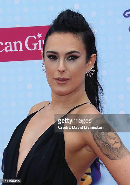 Actress Rumer Willis attends the 2015 Radio Disney Music Awards at Nokia Theatre L.A. Live on April 25, 2015 in Los Angeles, California.