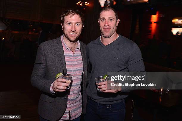 Nicholas Coles and Steven Coles attend the wrap party and audience award during the 2015 Tribeca Film Festival at on April 25, 2015 in New York City.