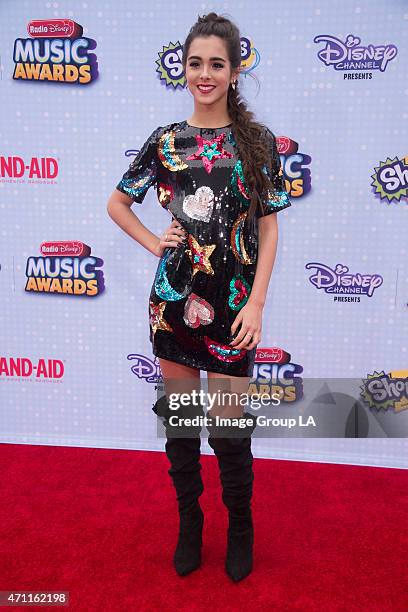 Entertainment's brightest young stars turned out for the 2015 Radio Disney Music Awards , music's biggest event for families, at Nokia Theatre L.A....