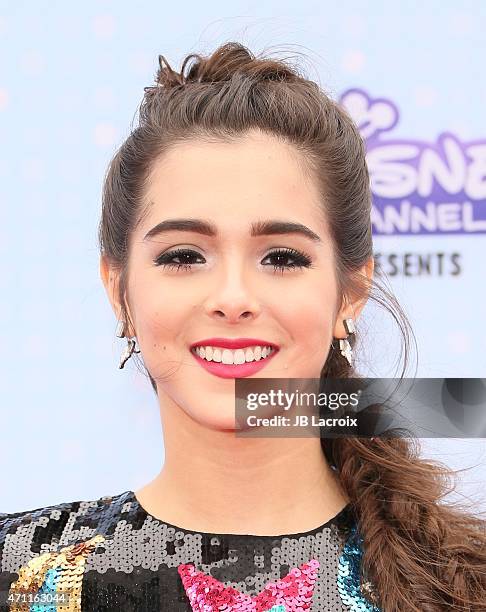 Sammi Sanchez attends the 2015 Radio Disney Music Awards at Nokia Theatre L.A. Live on April 25, 2015 in Los Angeles, California.