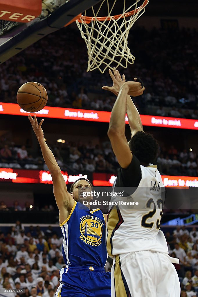 Golden State Warriors v New Orleans Pelicans - Game Four