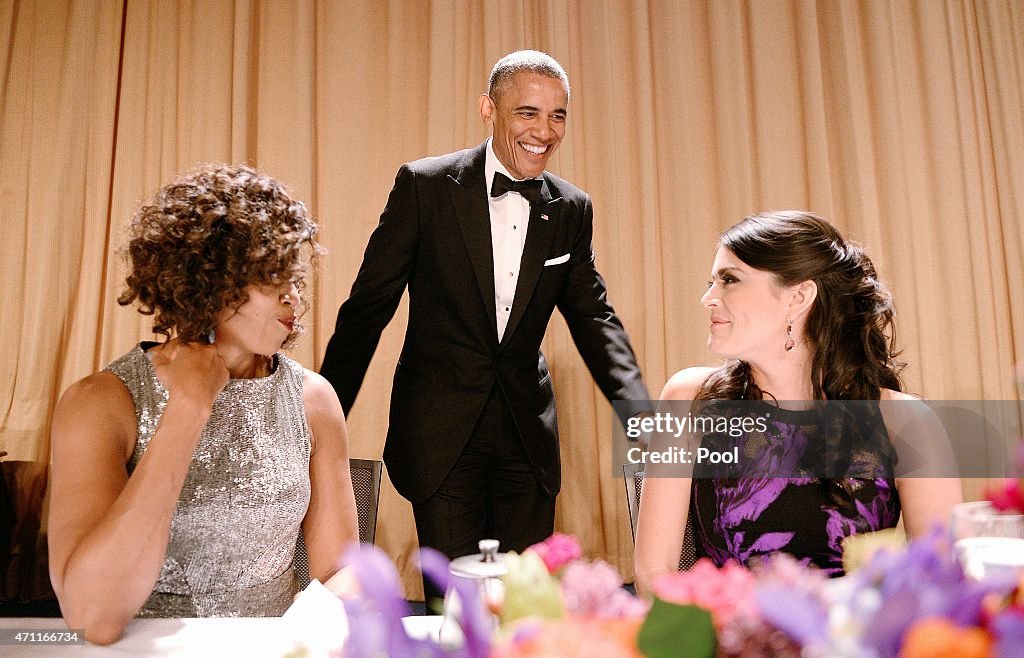 Barack Obama Addresses White House Correspondents Dinner