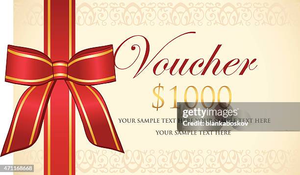 gift voucher - 1000 stock illustrations