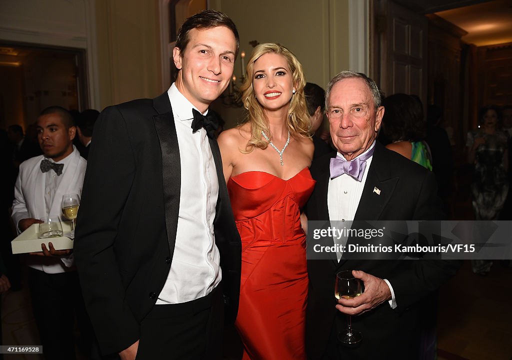 Bloomberg & Vanity Fair Cocktail Reception Following The 2015 WHCA Dinner