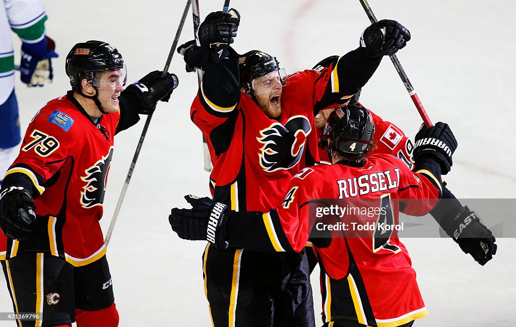 Vancouver Canucks v Calgary Flames - Game Six