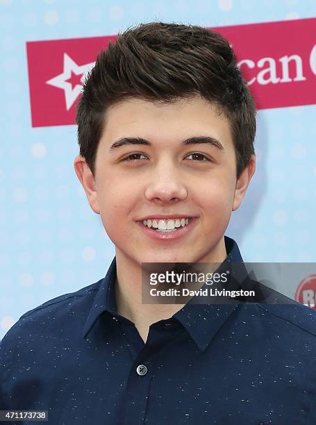 Actor Bradley Steven Perry attends the 2015 Radio Disney Music Awards at Nokia Theatre L.A. Live on April 25, 2015 in Los Angeles, California.