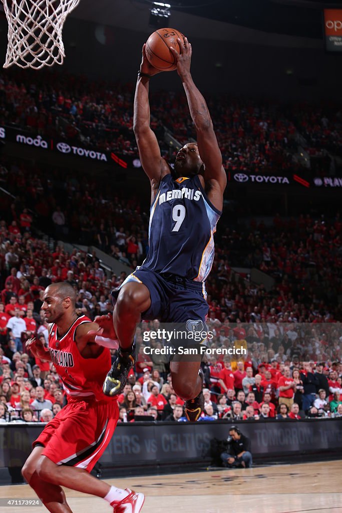 Memphis Grizzlies v Portland Trail Blazers - Game Three