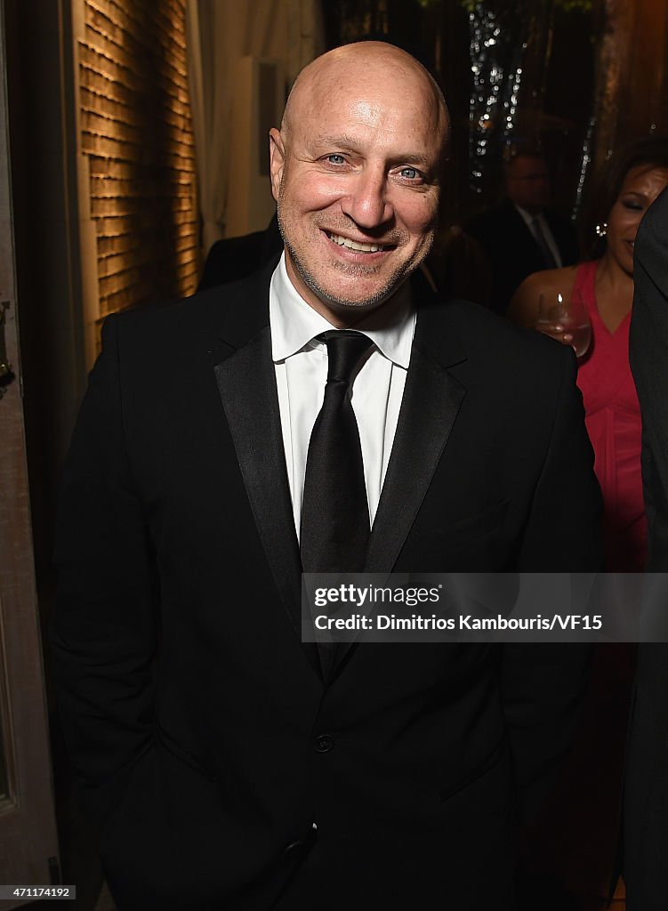 Bloomberg & Vanity Fair Cocktail Reception Following The 2015 WHCA Dinner