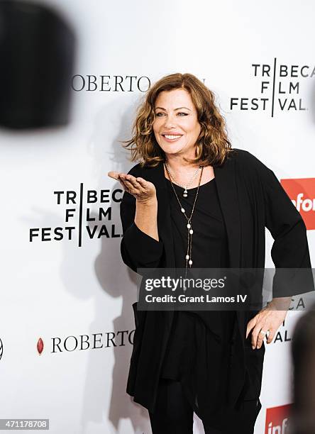 Kelly LeBrock attends the closing night screening of 'Goodfellas' during the 2015 Tribeca Film Festival at Beacon Theatre on April 25, 2015 in New...