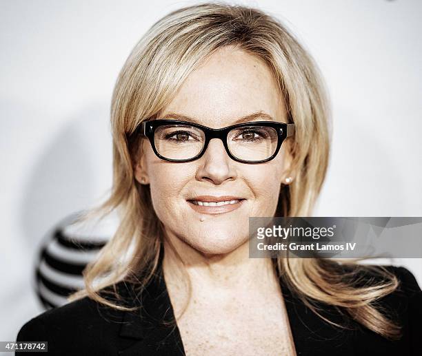 Rachael Harris attends the closing night screening of 'Goodfellas' during the 2015 Tribeca Film Festival at Beacon Theatre on April 25, 2015 in New...