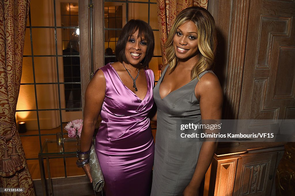 Bloomberg & Vanity Fair Cocktail Reception Following The 2015 WHCA Dinner