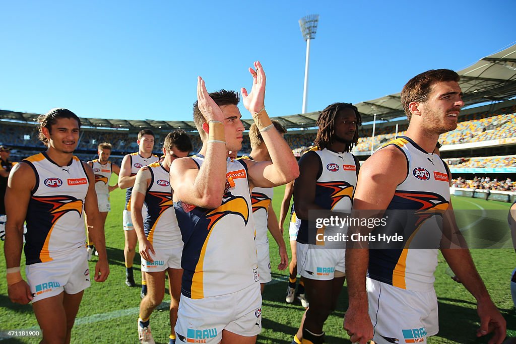 AFL Rd 4 - Brisbane v West Coast