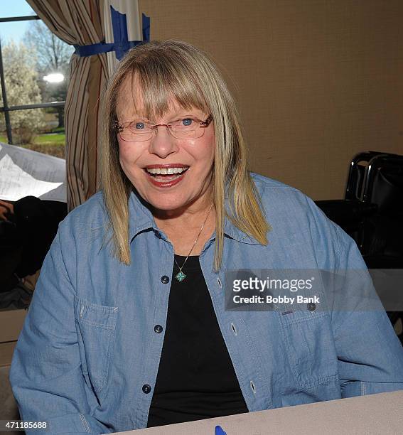 Louise Lasser attends day 2 of the Chiller Theater Expo at Sheraton Parsippany Hotel on April 25, 2015 in Parsippany, New Jersey.