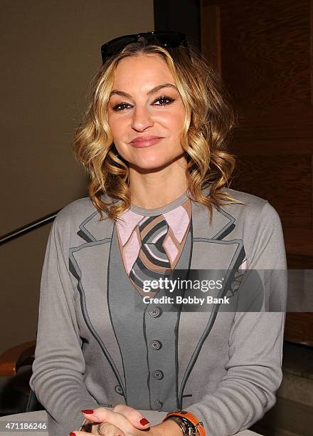 Drea de Matteo attends day 2 of the Chiller Theater Expo at Sheraton Parsippany Hotel on April 25, 2015 in Parsippany, New Jersey.
