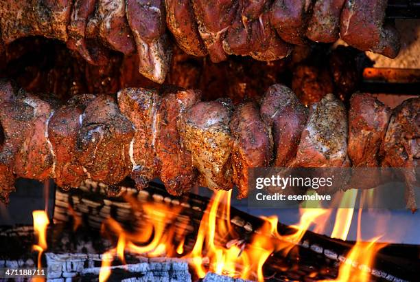 barbecue - barbecue pork stock pictures, royalty-free photos & images