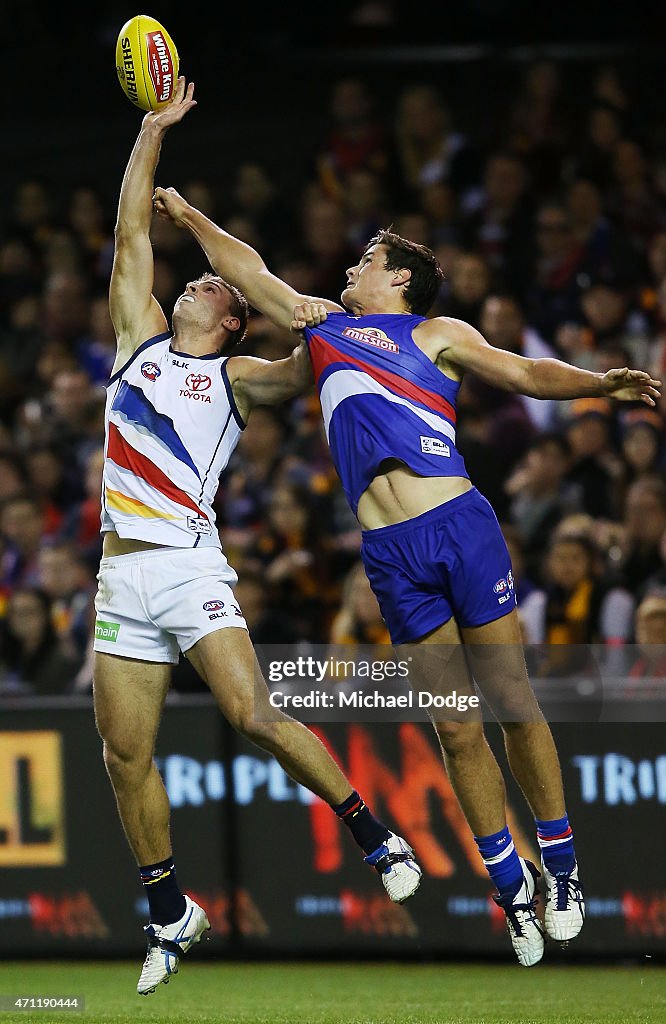 AFL Rd 4 - Western Bulldogs v Adelaide