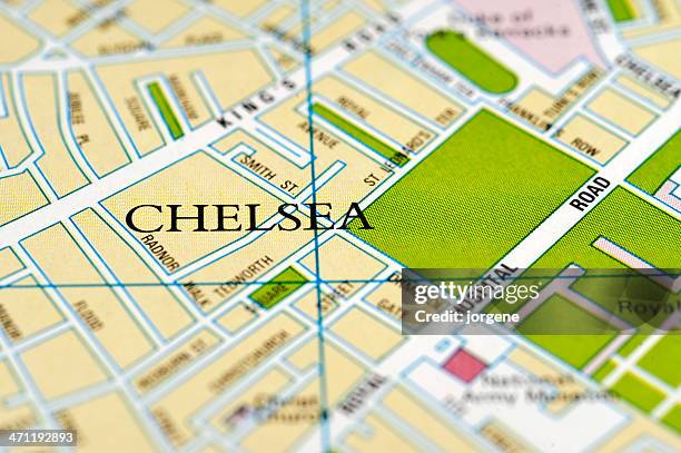 chelsea, londres, angleterre - chelsea photos et images de collection